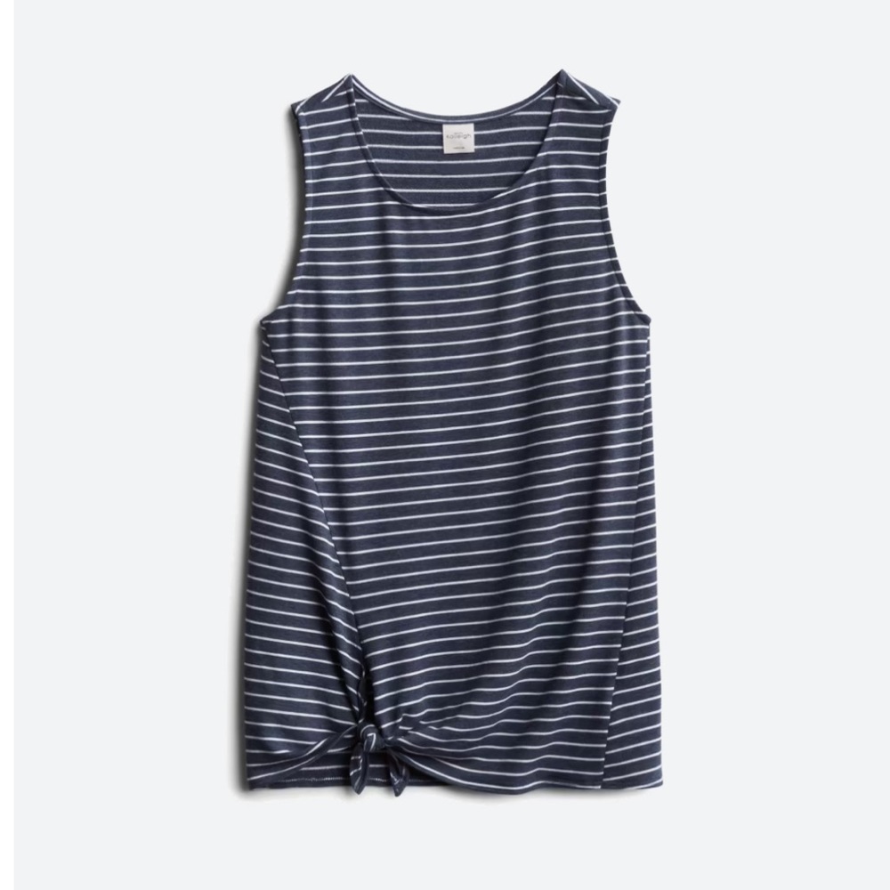 Kaileigh - Mariam Tie Front Knit Tank